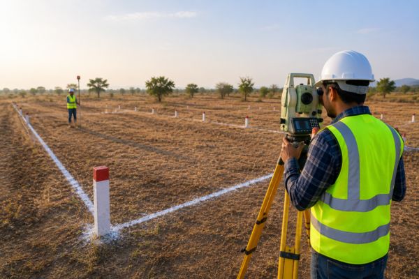 Boundary Demarcation Vadodara - Kaival Survey